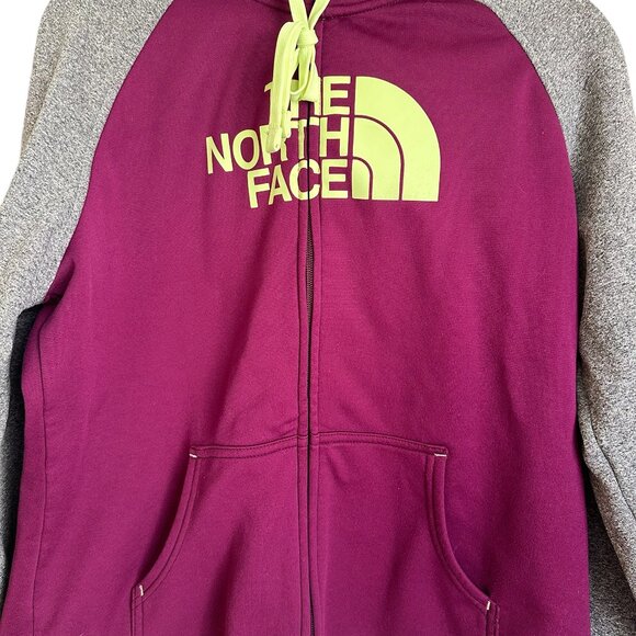 The North Face NWOT fleece lined zipper hoodie Sz L - Picture 4 of 5